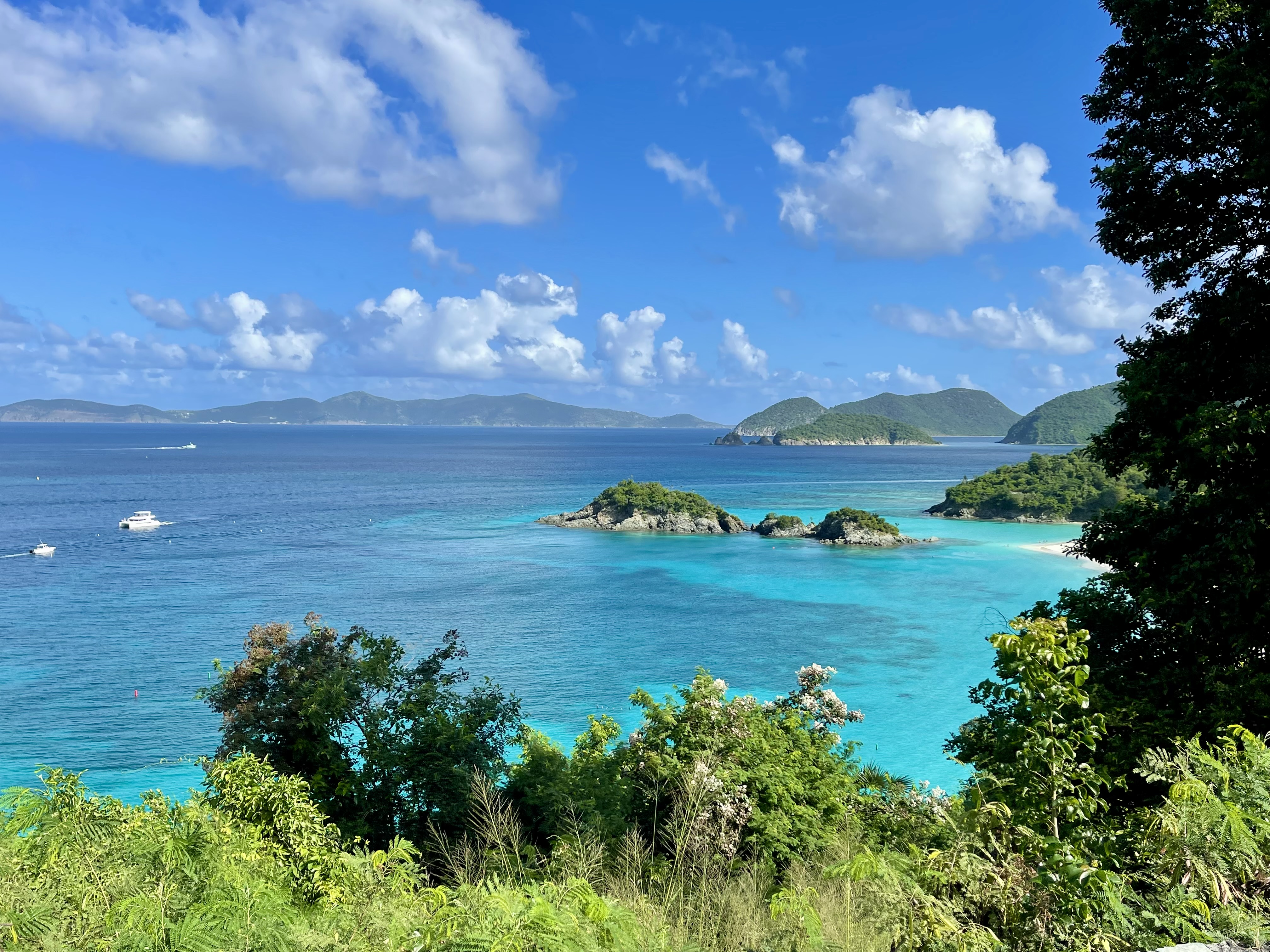 Turquoise waters of the British Virgin Islands